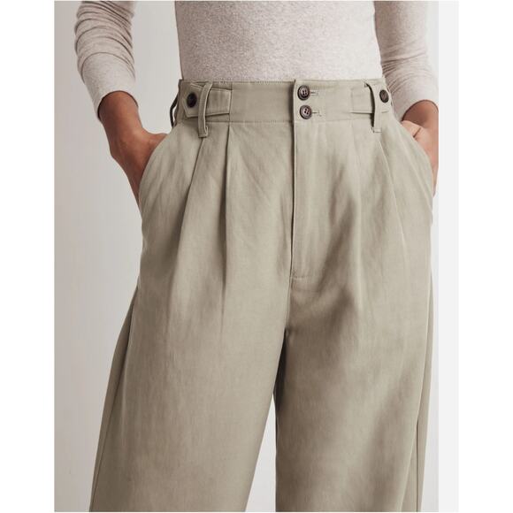 Madewell Women's Forgotten Landscape The Harlow Wide-Leg Pants Full-Length Sz 6 - Picture 3 of 14